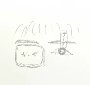 視野検査を自分で描いてみた