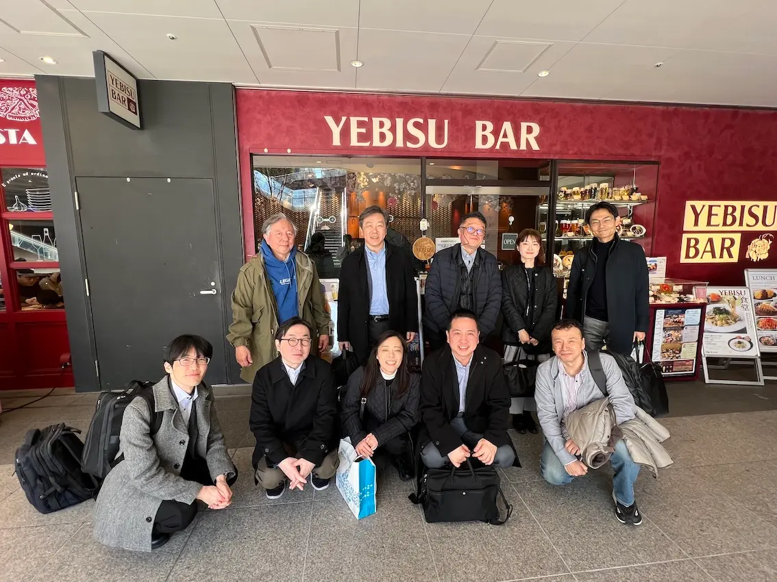 ランチ後の集合写真