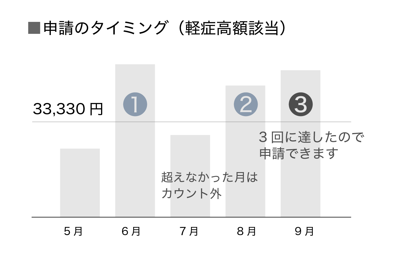 視神経脊髄炎の医療費助成における軽症高額該当の申請条件